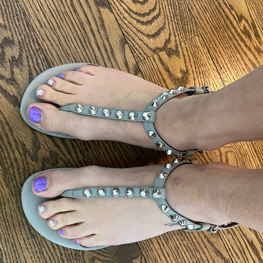 Balenciaga studded sandal